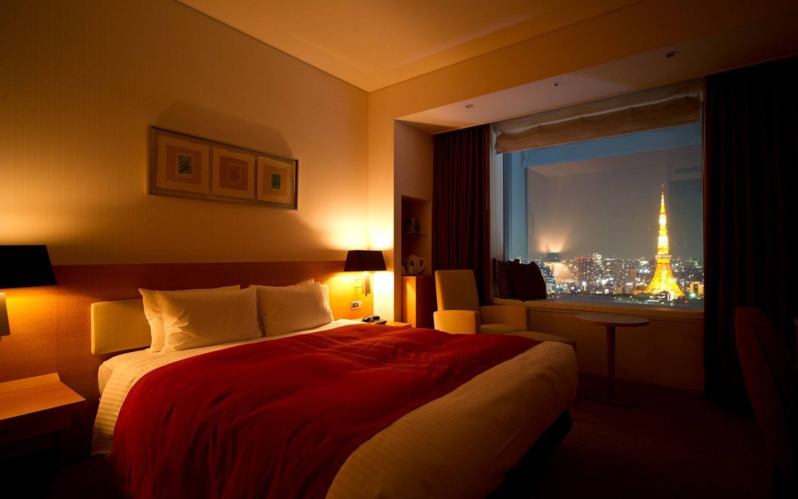City Queen Room with Tokyo Tower View Tokyo Hotel Park Hotel Tokyo
